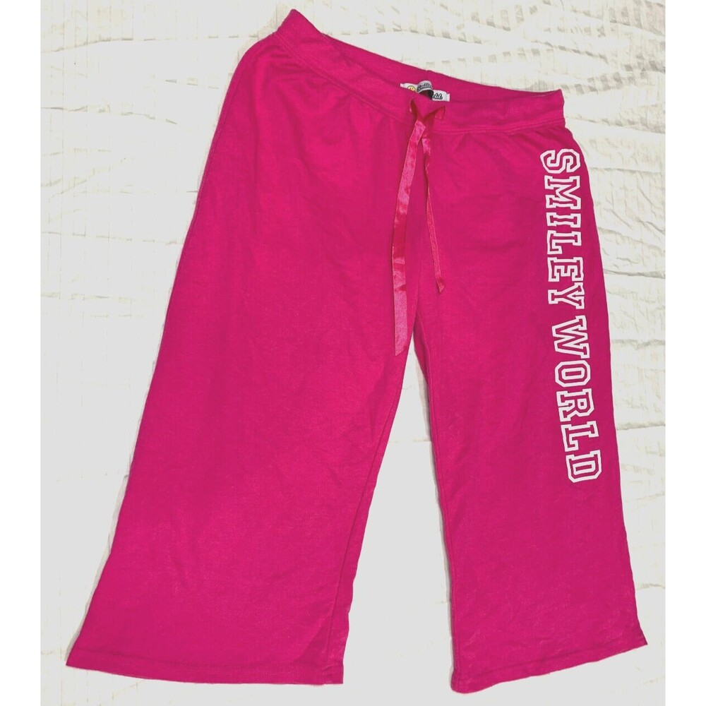 SMILEY WORLD WOMENS CAPRIS PANTS SIZE M
